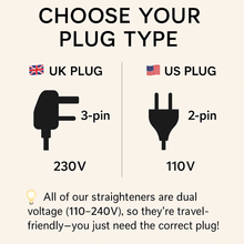 Load image into Gallery viewer, ANISLUXEHAIR PROFESSIONAL HAIR STRAIGHTENER.